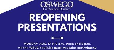OCSD schedules reopening plan presentations