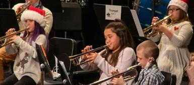 Leighton students shine in first concert